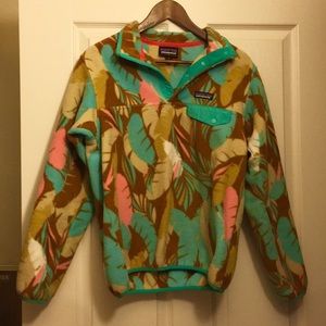 Patagonia Synchilla feather design pullover